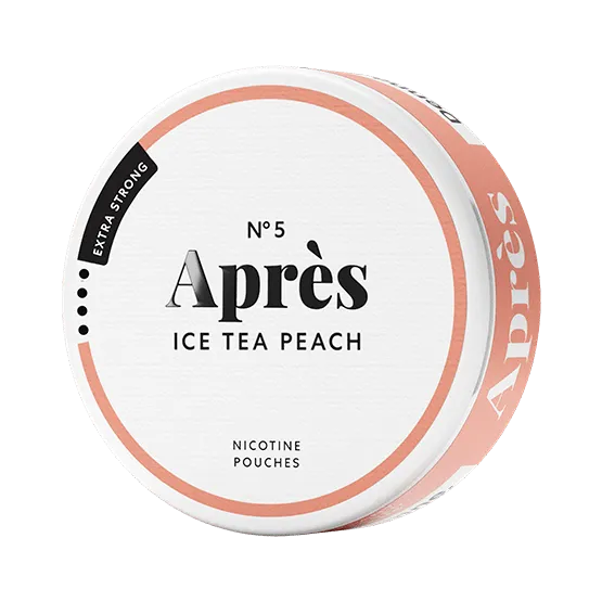 Après Ice Tea Peach Extra Strong - Vitt snus online
