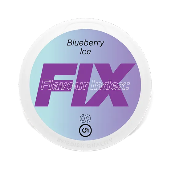 FIX Blueberry Ice #5 - Vitt snus online