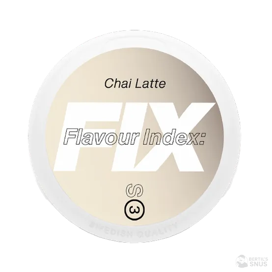 FIX Chai Latte #3 - Vitt snus online