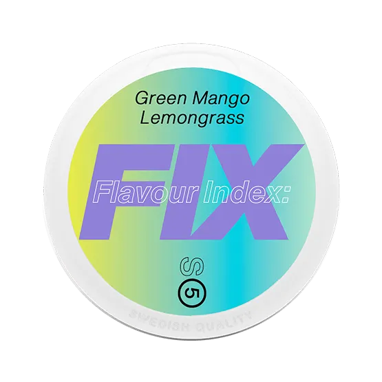 FIX Green Mango Lemongrass #5 - Vitt snus online