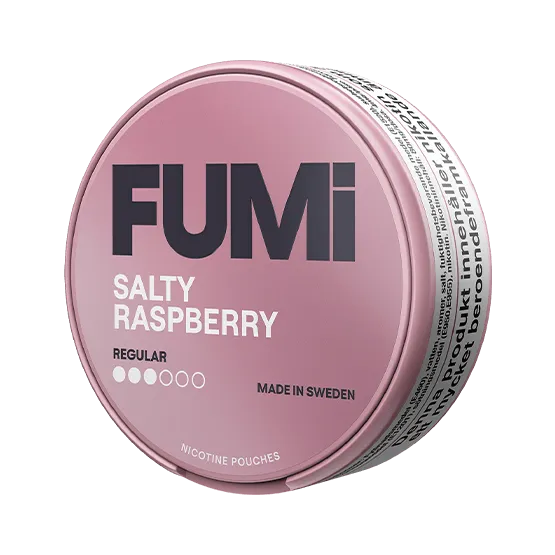 FUMi Salty Raspberry - Vitt snus online