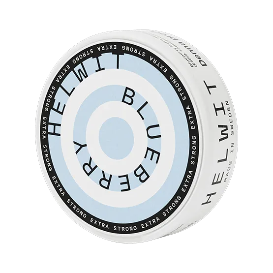 Helwit Blueberry Extra Strong - Vitt snus online