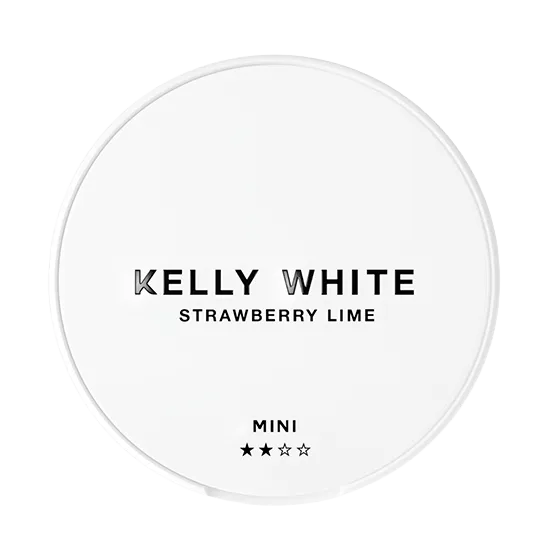 Kelly White Strawberry Lime Mini - Vitt snus online