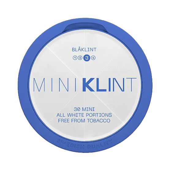 Klint Mini Blåklint - Vitt snus online