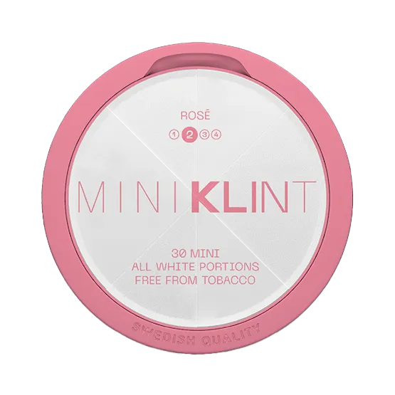 Klint Mini Rosé - Vitt snus online