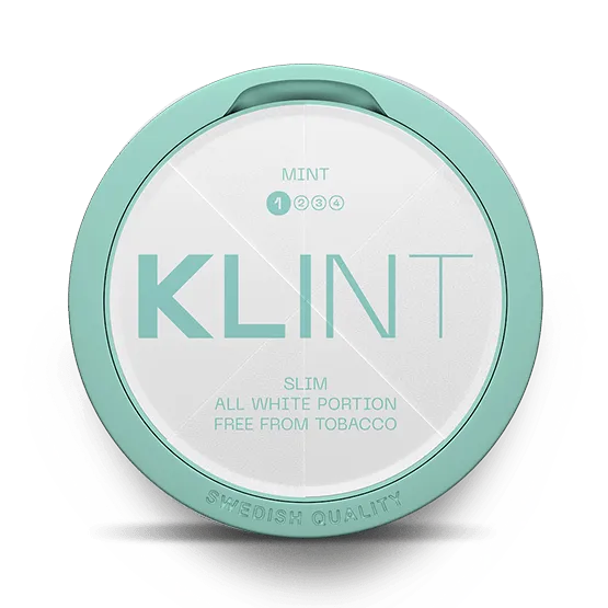 Klint Mint Slim - Vitt snus online