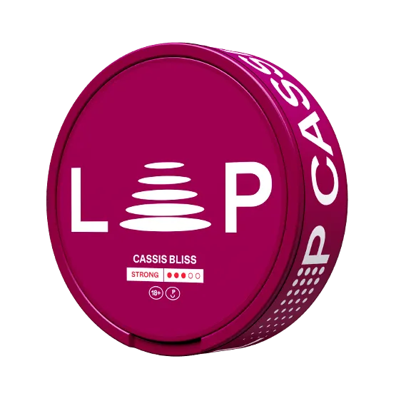 Loop Cassis Bliss Strong - Vitt snus online