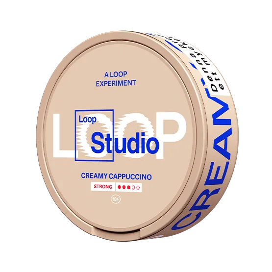Loop Creamy Cappuccino Strong - Vitt snus online