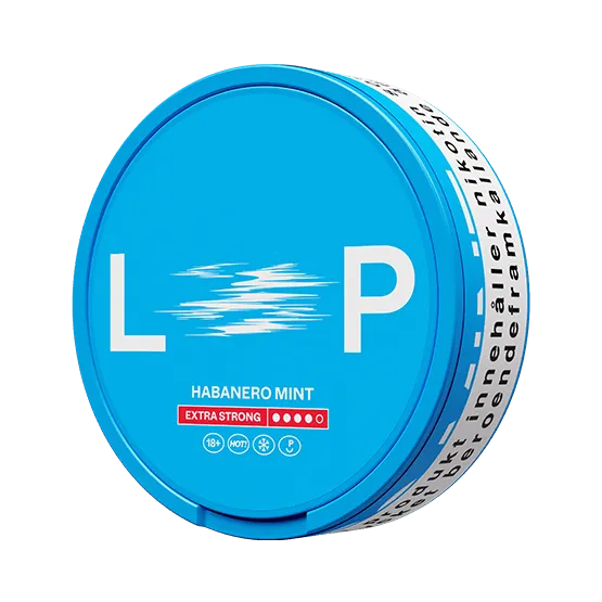Loop Habanero Mint Extra Strong - Vitt snus online