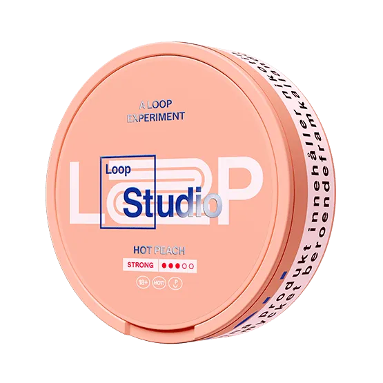 Loop Hot Peach Strong - Vitt snus online