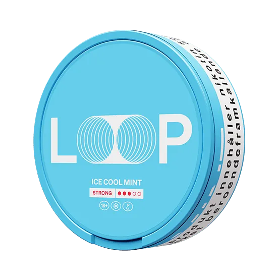 Loop Ice Cool Mint Strong - Vitt snus online