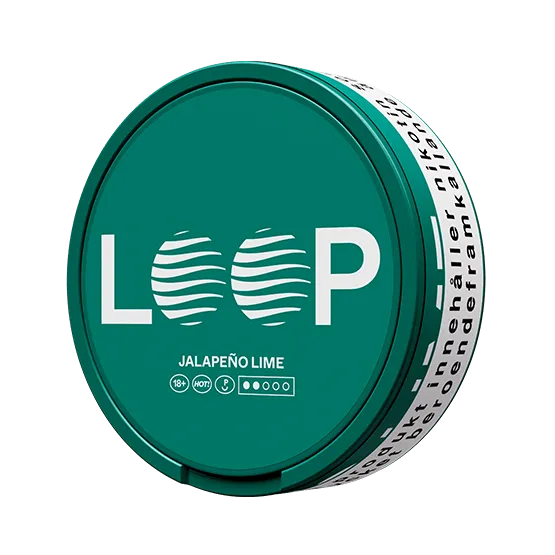 Loop Jalapeno Lime Medium - Vitt snus online