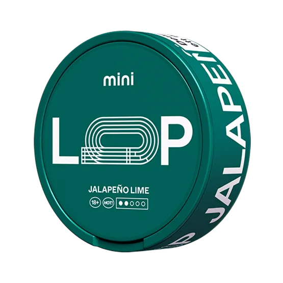 Loop Jalapeno Lime Mini - Vitt snus online
