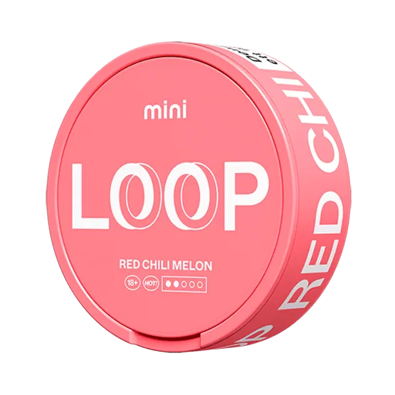 Loop Red Chili Melon Mini - Vitt snus online