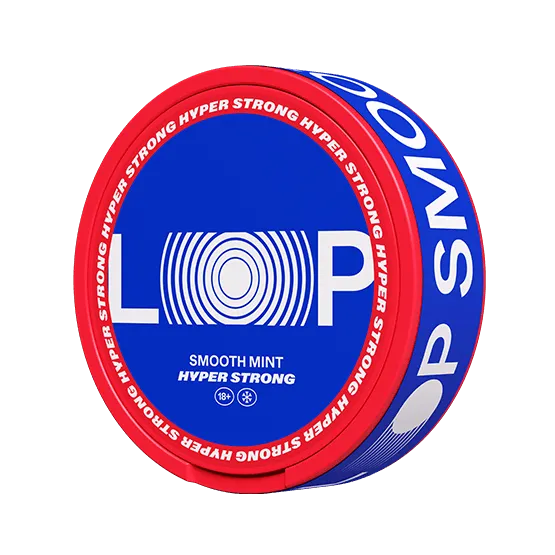 Loop Smooth Mint Hyper Strong - Vitt snus online