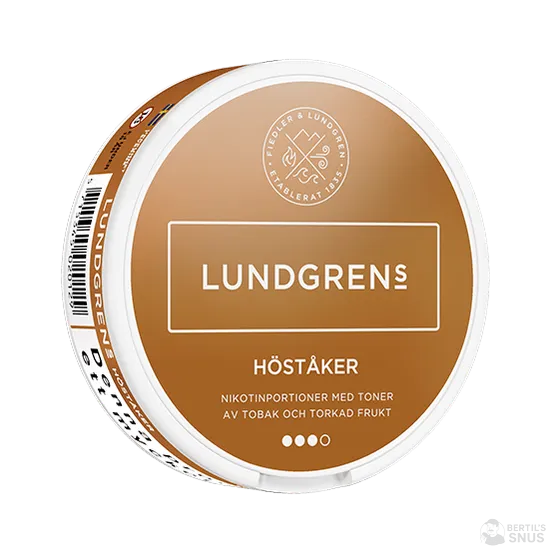 Lundgrens Höståker All White - Vitt snus online