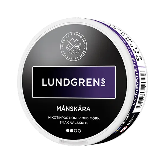 Lundgrens Månskära All White - Vitt snus online