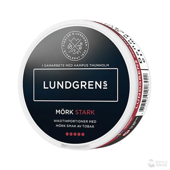 Lundgrens Mörk Stark All White - Vitt snus online