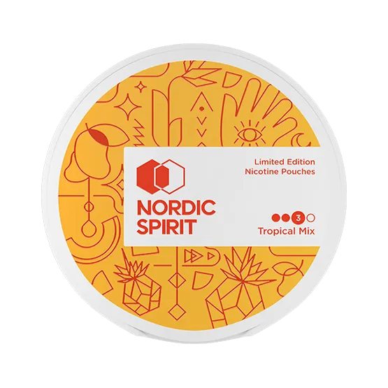 Nordic Spirit Tropical Mix Strong – Stock (10 dosor snus)