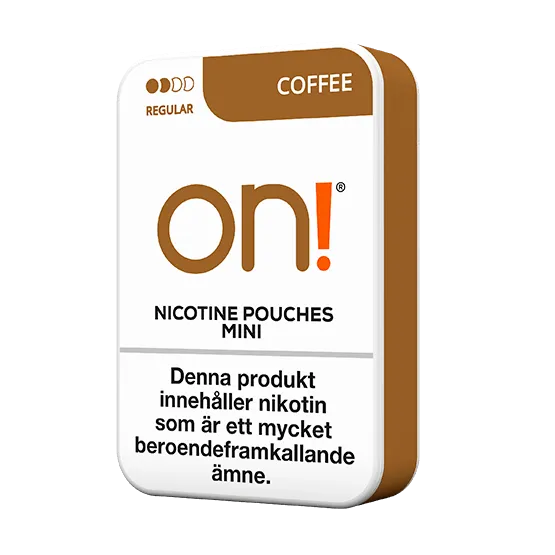 On! Coffee 3 mg - Vitt snus online
