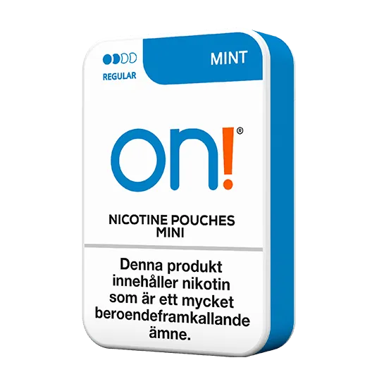 On! Mint 3 mg - Vitt snus online