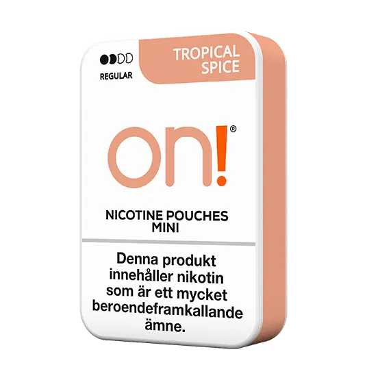 On! Tropical Spice 3mg - Vitt snus online