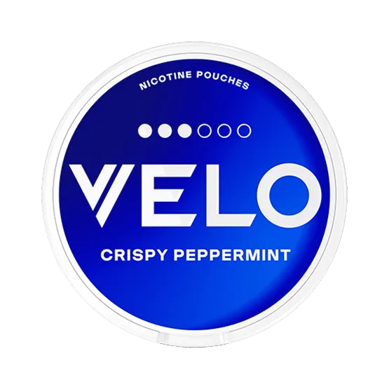 VELO Crispy Peppermint - Vitt snus online