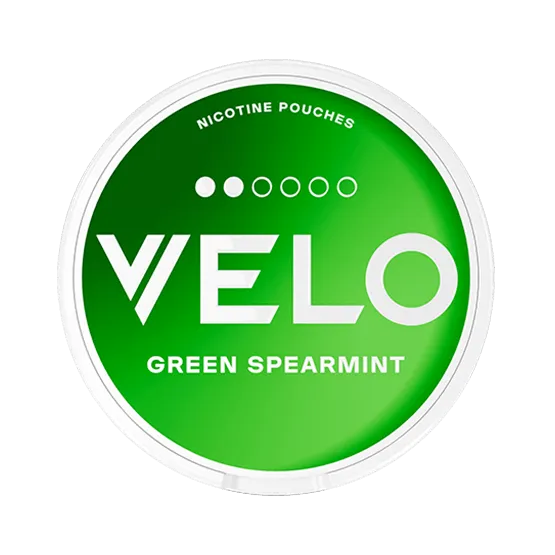 VELO Green Spearmint - Vitt snus online