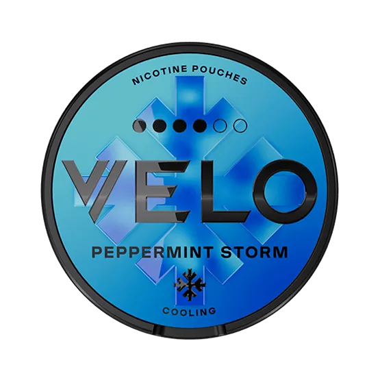 VELO Peppermint Storm - Vitt snus online