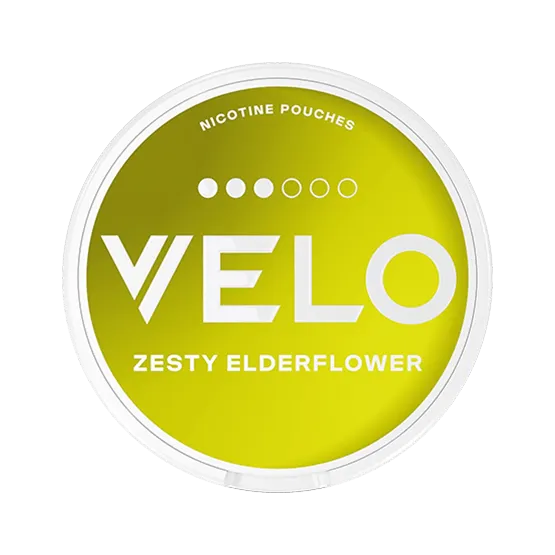 VELO Zesty Elderflower - Vitt snus online
