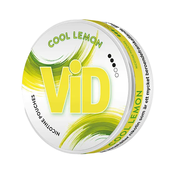 VID Cool Lemon Slim Strong - Vitt snus online