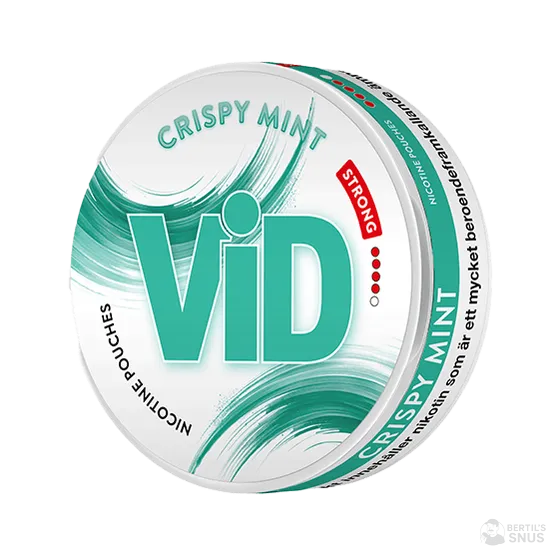 VID Crispy Mint Slim Extra Strong - Vitt snus online