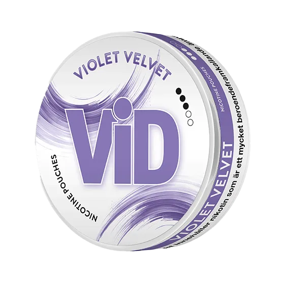 VID Violet Velvet Slim Strong - Vitt snus online