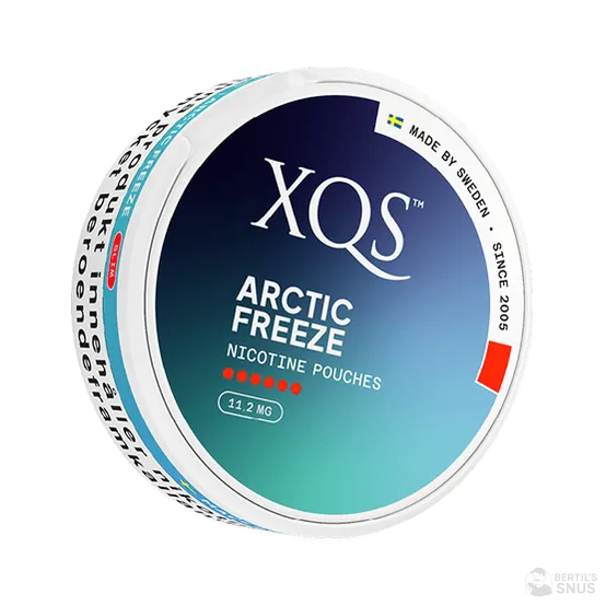 XQS Arctic Freeze Slim Ultra Strong - Vitt snus online