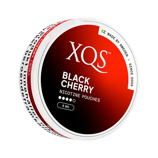 XQS Black Cherry Slim Strong - Vitt snus online