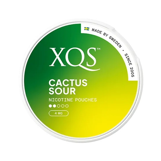 XQS Cactus Sour Slim - Vitt snus online