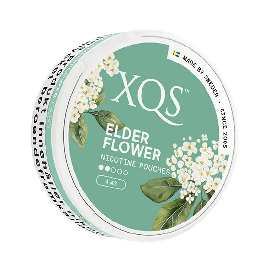 XQS Elderflower Slim - Vitt snus online