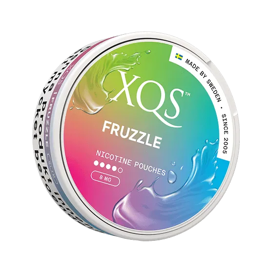 XQS Fruzzle Slim Strong - Vitt snus online
