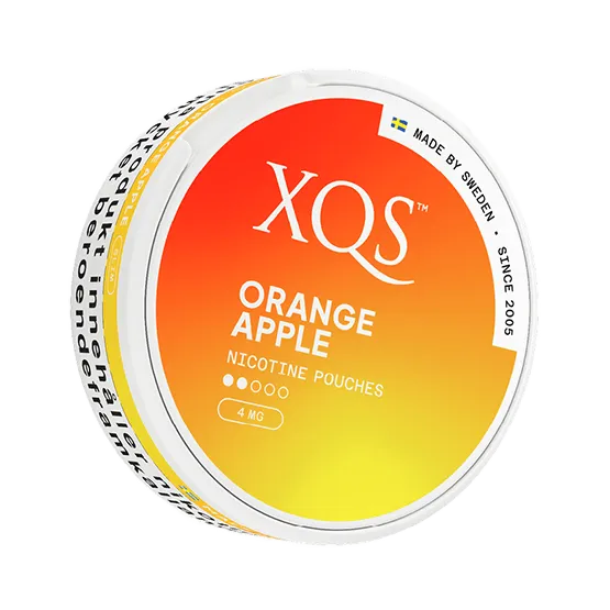 XQS Orange Apple Slim - Vitt snus online