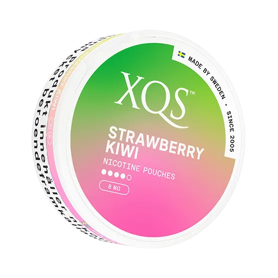 XQS Strawberry Kiwi Slim Strong - Vitt snus online