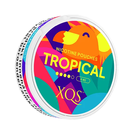XQS Tropical Slim Strong - Vitt snus online