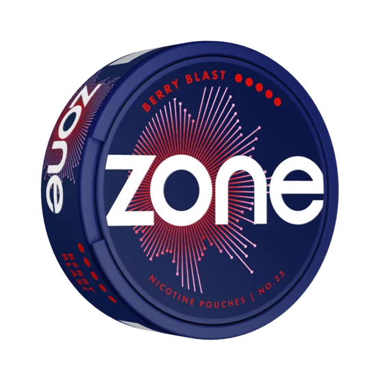 ZONE No25 Berry Blast Ultra Strong - Vitt snus online