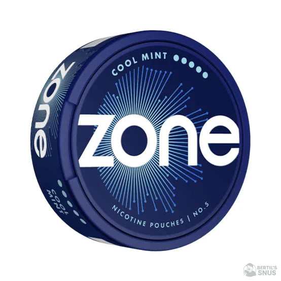 ZONE No5 Cool Mint Ultra Strong - Vitt snus online