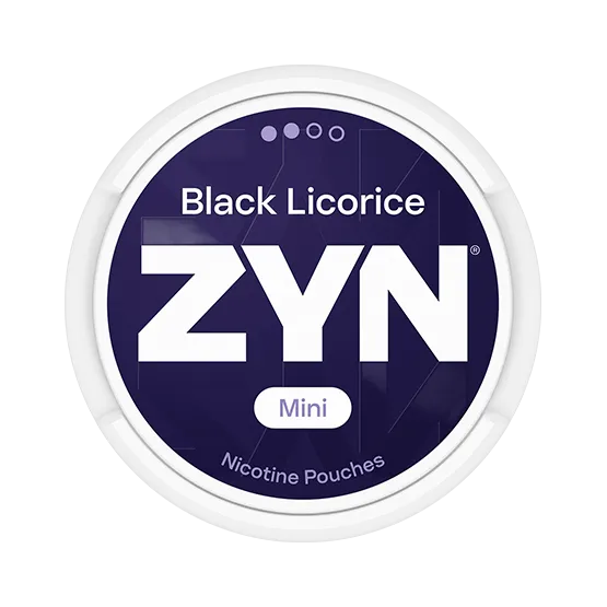 ZYN Black Licorice Mini S2 - Vitt snus online