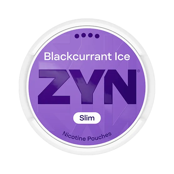 ZYN Blackcurrant Ice Slim S4 - Vitt snus online