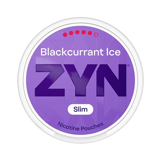 ZYN Blackcurrant Ice Slim S5 - Vitt snus online