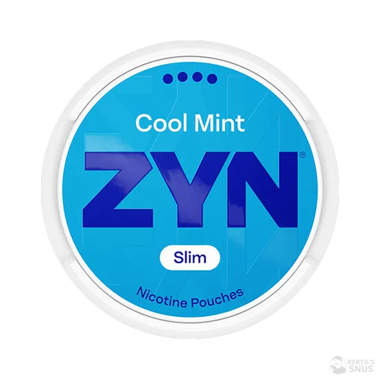 ZYN Cool Mint Slim S4 - Vitt snus online