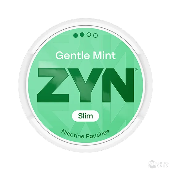 ZYN Gentle Mint Slim S2 - Vitt snus online