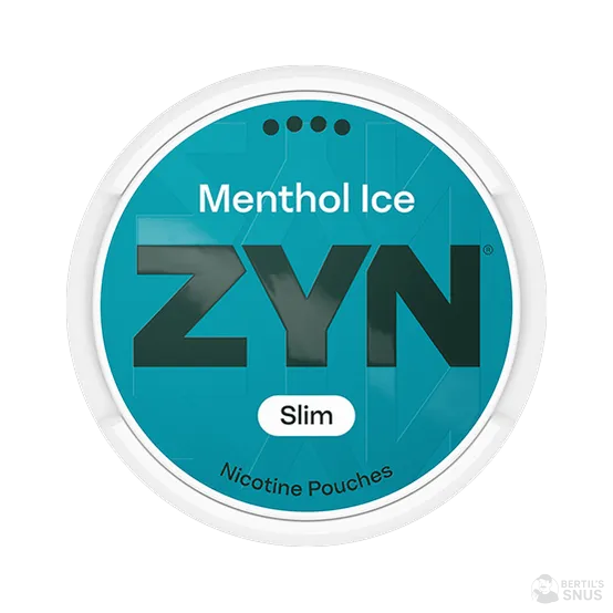 ZYN Menthol Ice Slim S4 - Vitt snus online