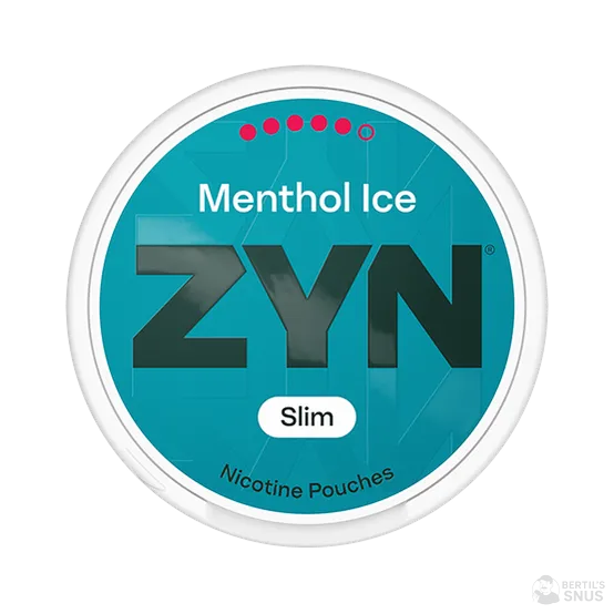 ZYN Menthol Ice Slim S5 - Vitt snus online